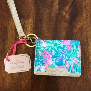 Lilly Pulitzer snap card case NWT